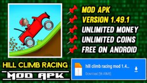 Download Hill Climb Racing Mod APK Unlimited Diamond dan Fuel