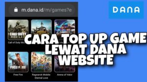 Dana ID Games Top Up Voucher FF, ML, Pubg Yang Murah