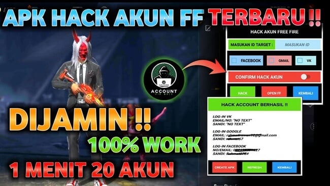 Download Sains Hacking APK Hack Akun FF Terbaru 2022
