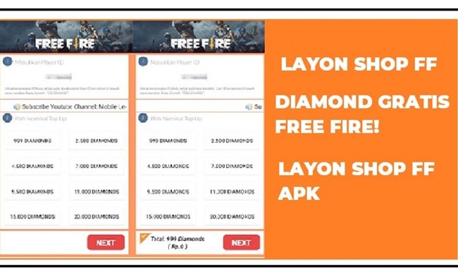 Layon Shop FF Apk