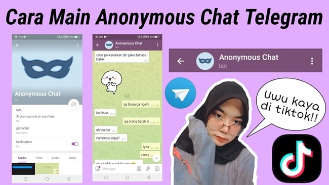 Link anonymous chat telegram
