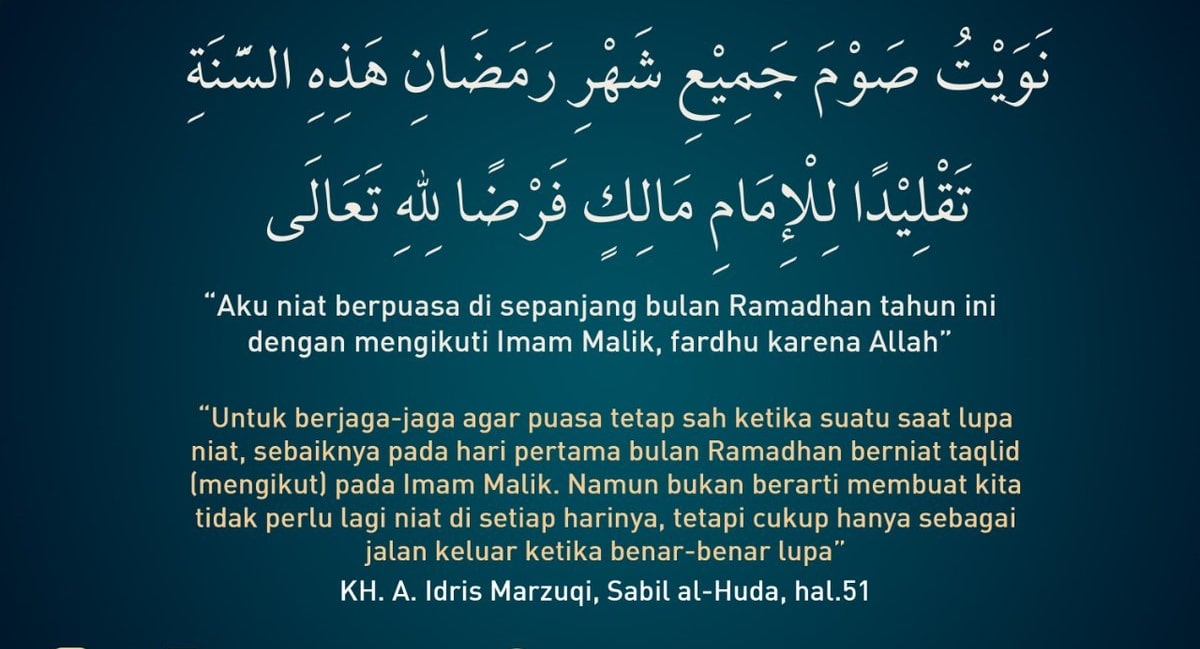 Niat Puasa Dan Doa Buka Puasa Ramadhan Lengkap