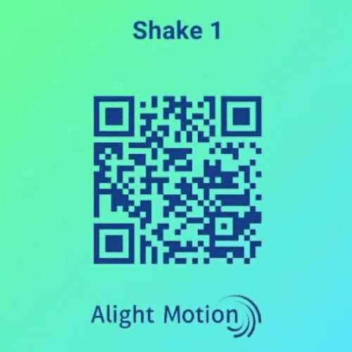 preset kode qr alight motion shake 1-min
