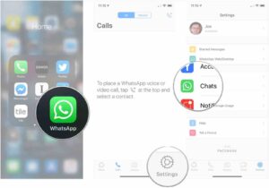 Cara Backup Whatsapp iPhone ke iCloud