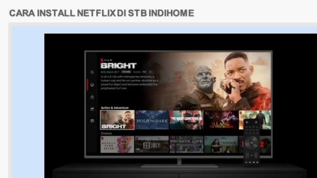 Cara Instal Netflix Di Stb IndiHome