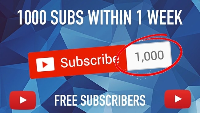Cara Mendapatkan 1000 Subscribers