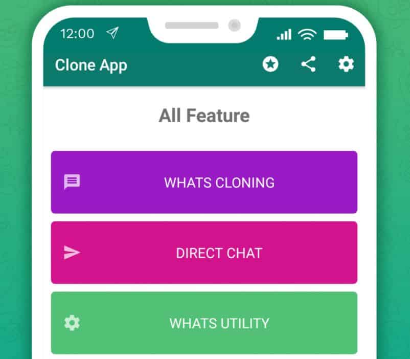 Cara Menggunakan Fitur Direct Whatsapp Clone Apk
