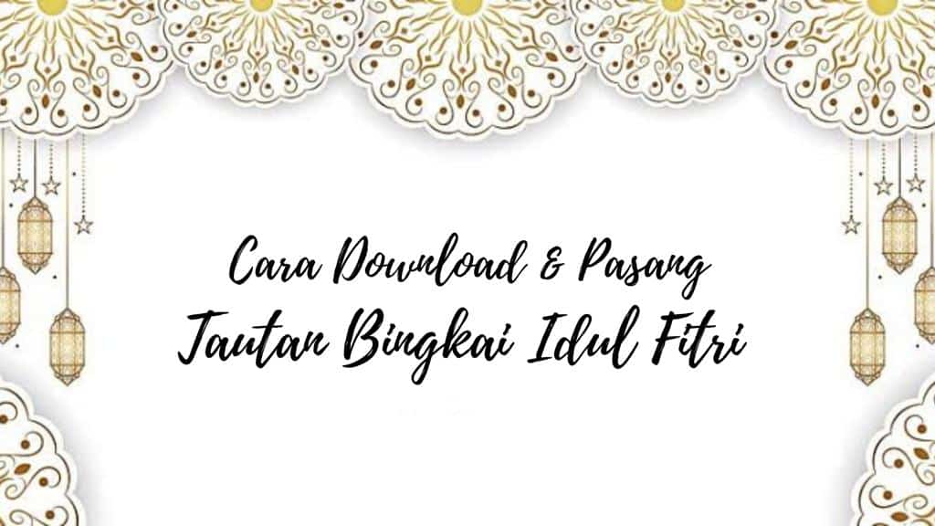 Cara download Bingkai Idul Fitri