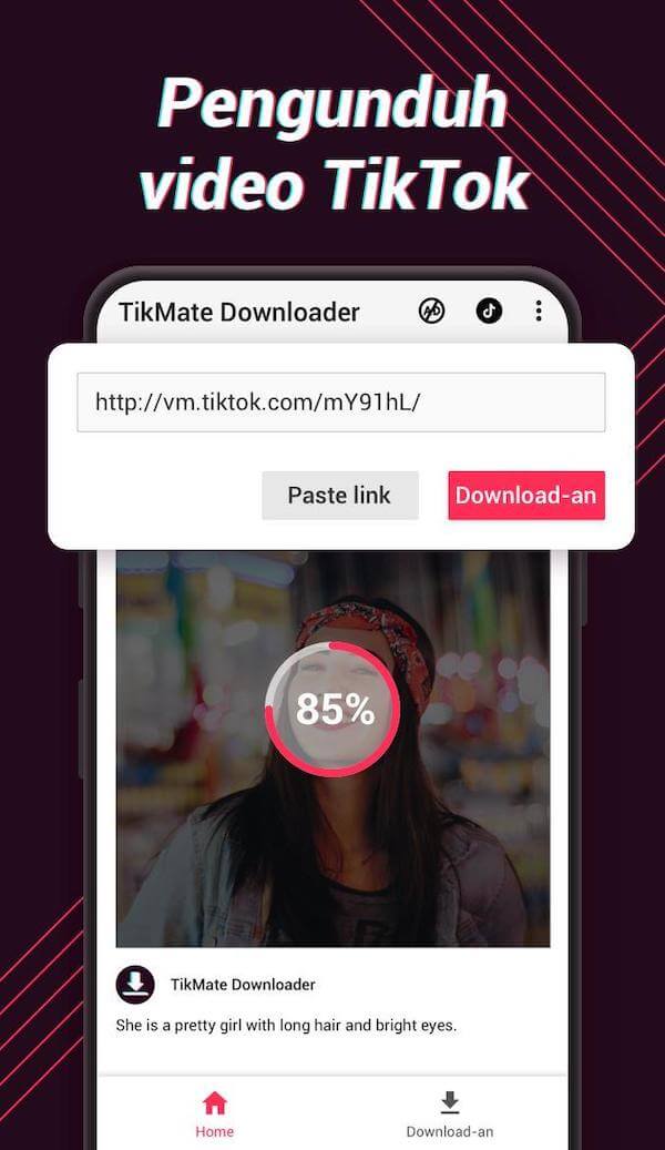 Fitur Aplikasi Tikmate Downloader Video No Watermark