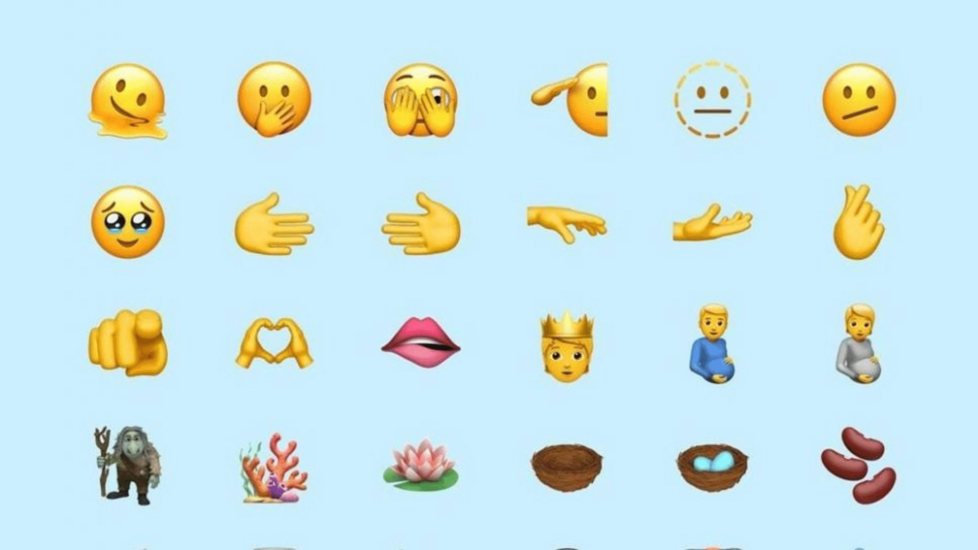 Emoji baru di whatsapp 2021