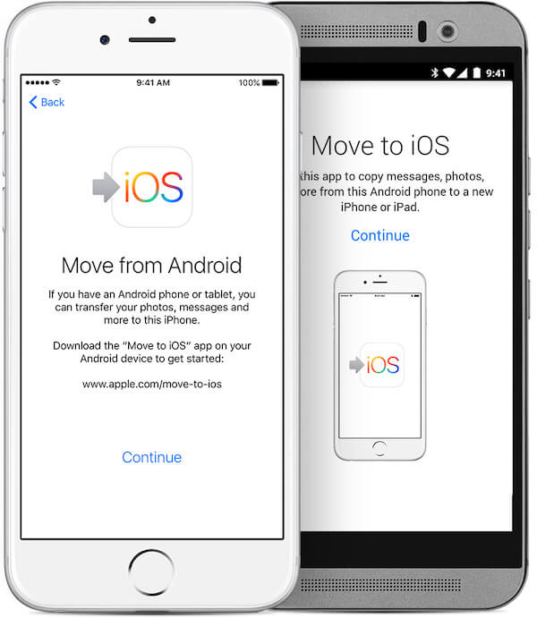 Menggunakan Aplikasi Move to iOS