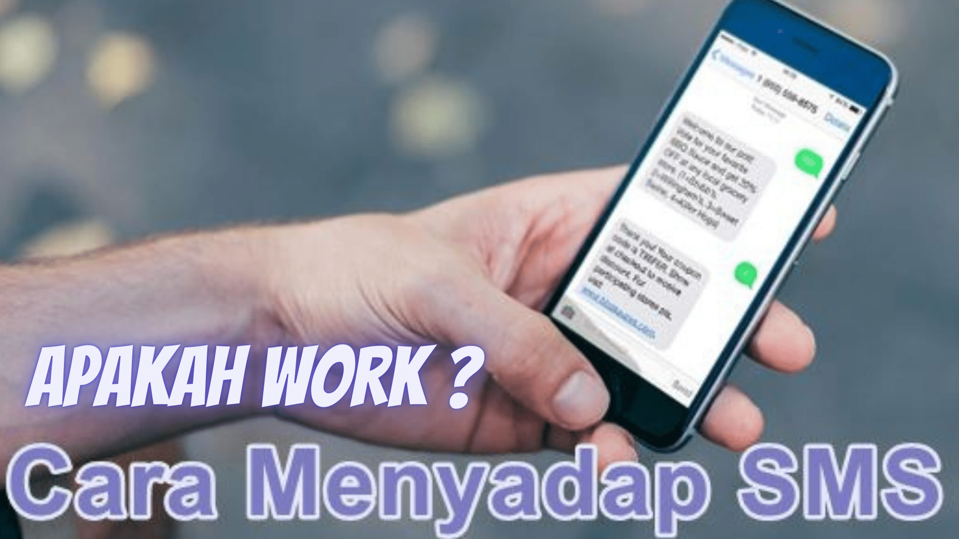 Cara sadap SMS di Kartu Kerja Indosat