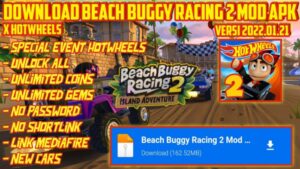 Beach Buggy Racing 2 Mod Apk Terbaru 2022 Unlimited Gems!