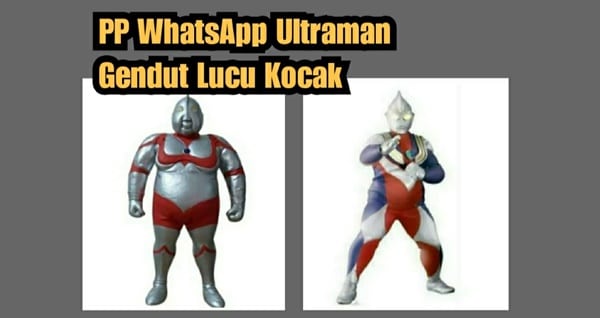 Cara Dapatkan PP WhatsApp Ultraman Gendut Lucu Viral