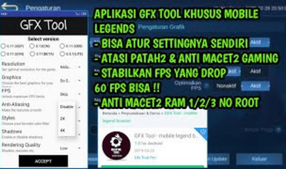 Cara Download Dan Install GFX Tool Mobile Legends