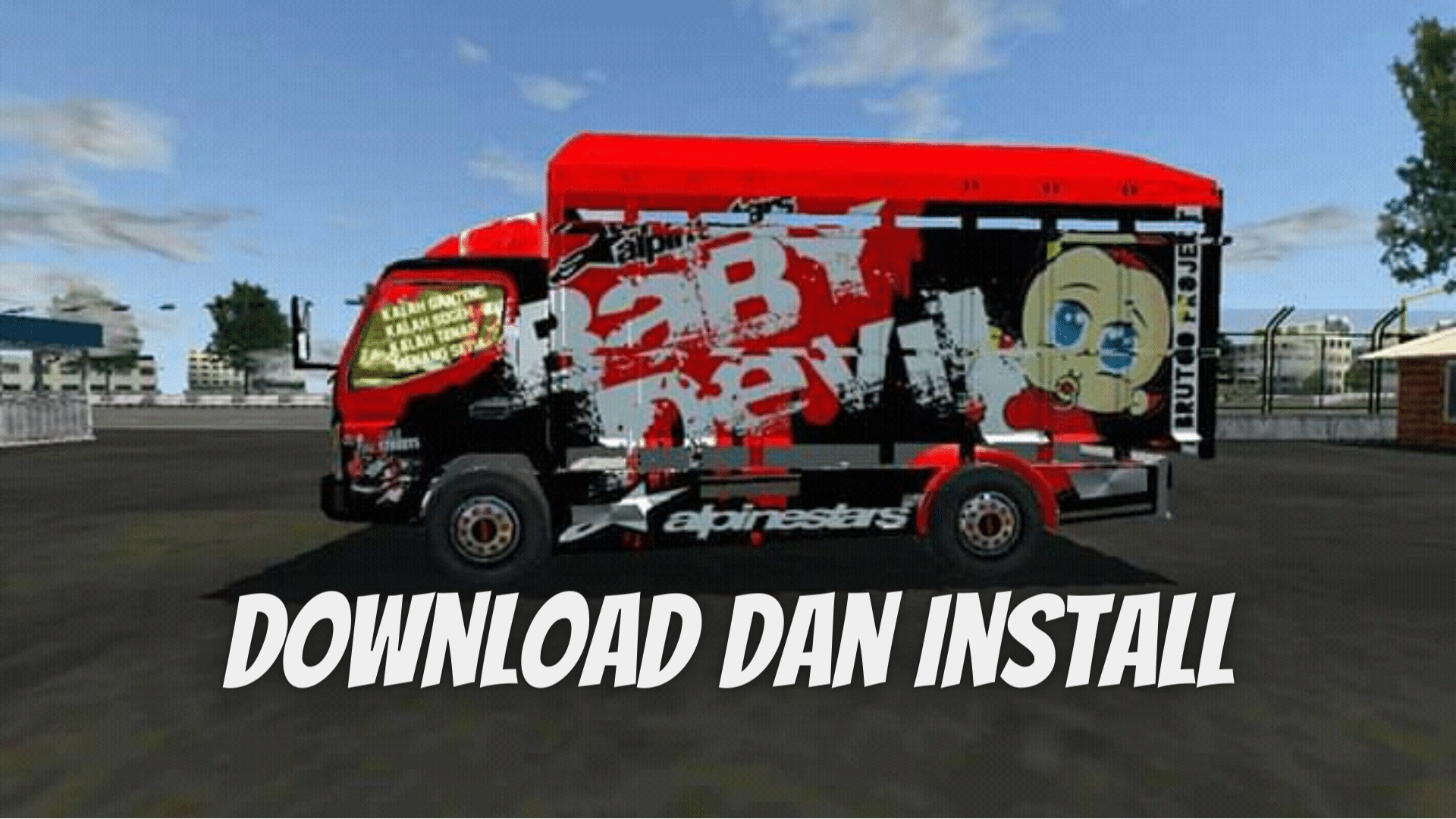 Cara Download Dan Install IDBS Indonesia Truck Simulator Mod Apk