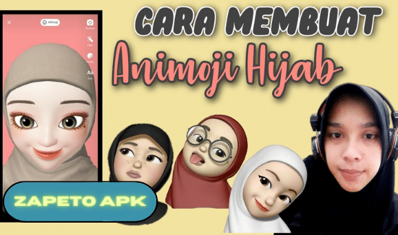 Cara Membuat Emoji Hijab Instagram Dengan Zapeto Apk