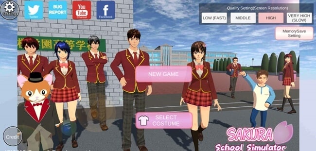 Download Sakura School Simulator Mod Apk