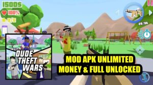 Dude Theft Wars Mod Apk Terbaru 2022 Unlimited Money!
