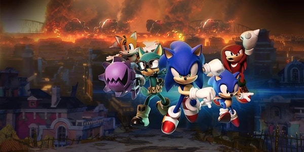 Gameplay Sonic Forces Running Battle Mod Apk