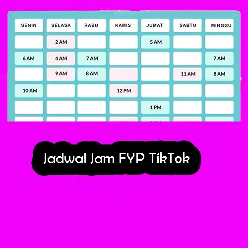 Jadwal FYP Tiktok Terbaru 2023 Biar Konten Banyak Ditonton