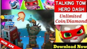 Talking Tom Hero Dash Mod Apk Terbaru 2022 Karakter Terbuka Semua!