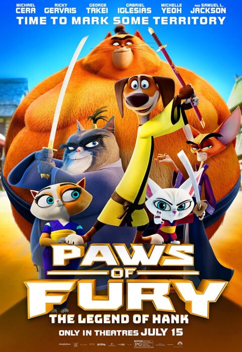 8. Paws of Fury : The Legend of Hawk