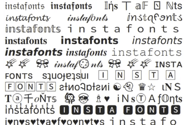 Cara membuat ikon Instafonts.io di Telegram 2