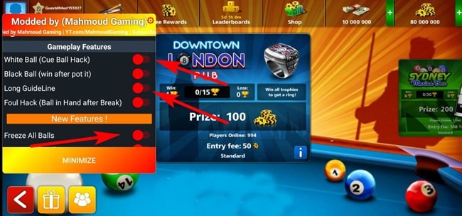 download 8 ball pool unlimited coins apk
