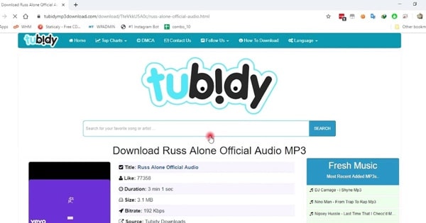 Cara Menggunakan Tubidy Io MP3 Download Lagu
