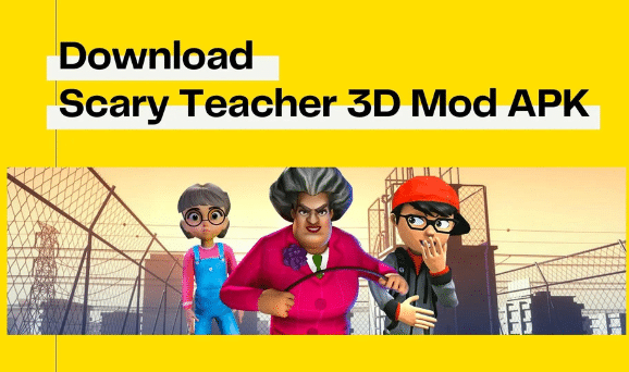 Cara Mengunduh Scary Teacher 3D Mod Apk Unlimited All
