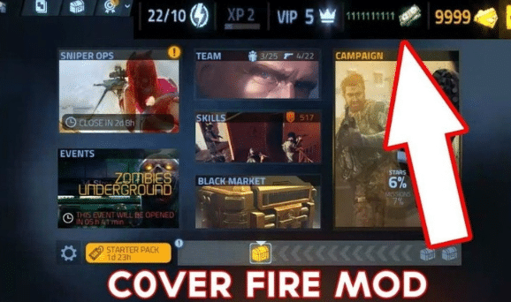 Cara Unduh Cover Fire Mod Apk Unlimited Segalanya