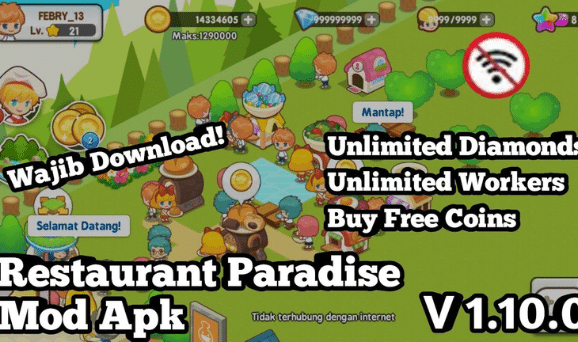 Cara Unduh Game Restaurant Paradise Mod Apk