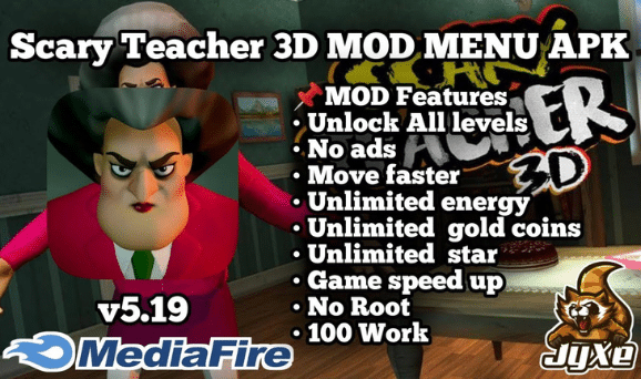 Fitur Cheat Scary Teacher 3D Mod Apk