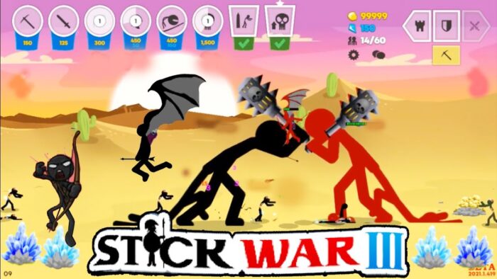 Fitur Fitur Di Stick War 3 Mod Apk