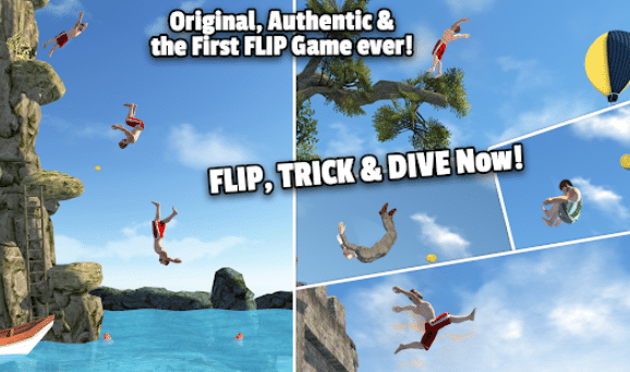 Gameplay Flip Diving Mod Apk