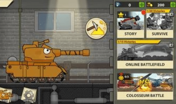Keseruan Didalam Tank Heroes Mod Apk