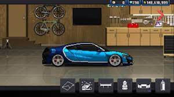 Perbedaan Pixel Car Racer Versi Original dan Versi Modifikasi