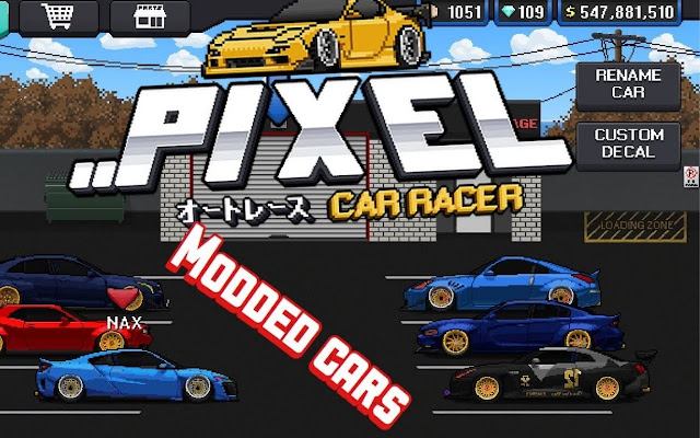 download pixel car racer mod apk versi 1.2 0