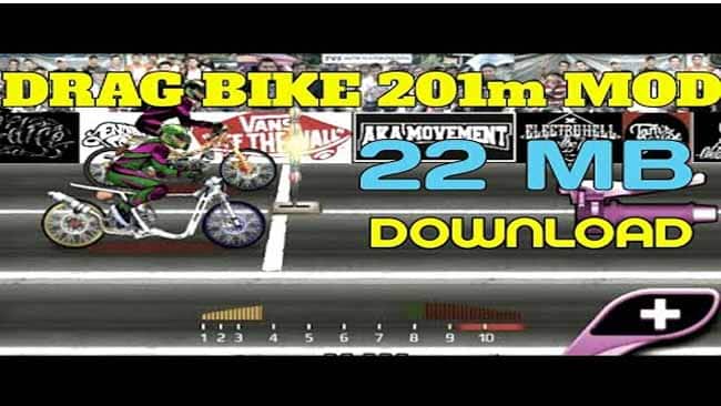 Download Drag Bike 201m Mod Apk