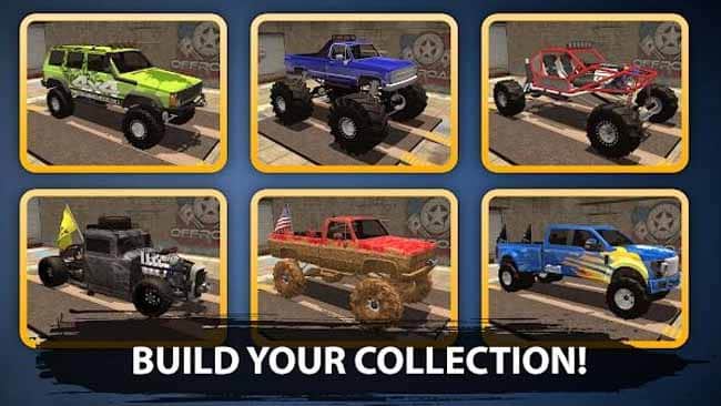 Fitur Offroad Outlaws Mod Apk