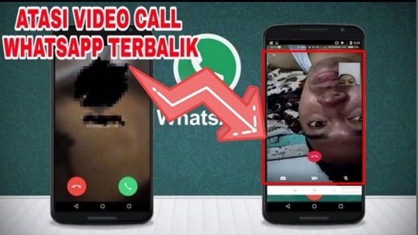 Penyebab Video Call Mirror di WA