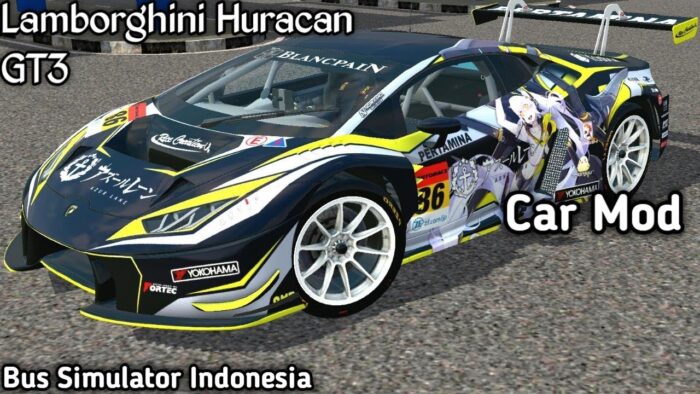 6. Mod Bus Simulator Indonesia Car Racing
