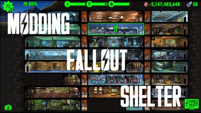 Fitur Game Simulasi Fallout Shelter Mod Apk