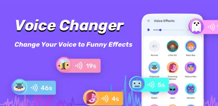 Fitur Magic Voice Changer Mod