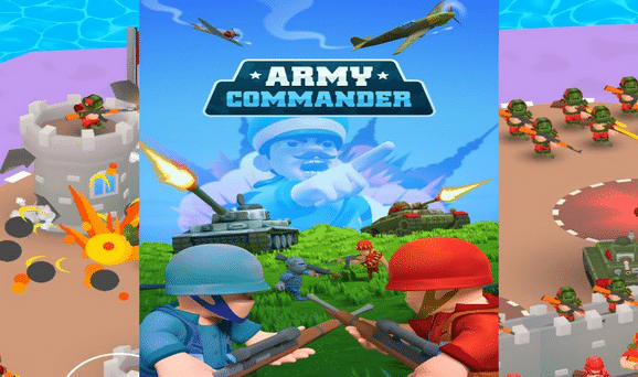 Gameplay Army Commander Mod Apk