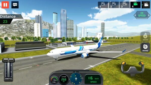 Tentang Game Real Flight Simulator Pro Mod Apk