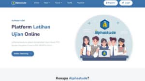 Website Alphastude com Try Out UTBK Gratis dan Aman Dipakai
