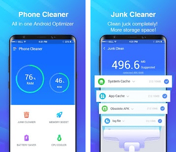 4. Cleaner For Android