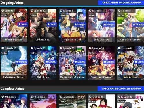 Genre Anime Yang Tersedia Di Otakudesu Apk